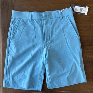 NWT Vineyard Vines boys size 12 performance breaker shorts light blue